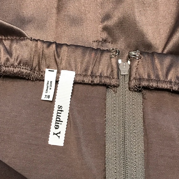 Studio Y One Shoulder Dress with Rosette Details - Picture 6 of 7